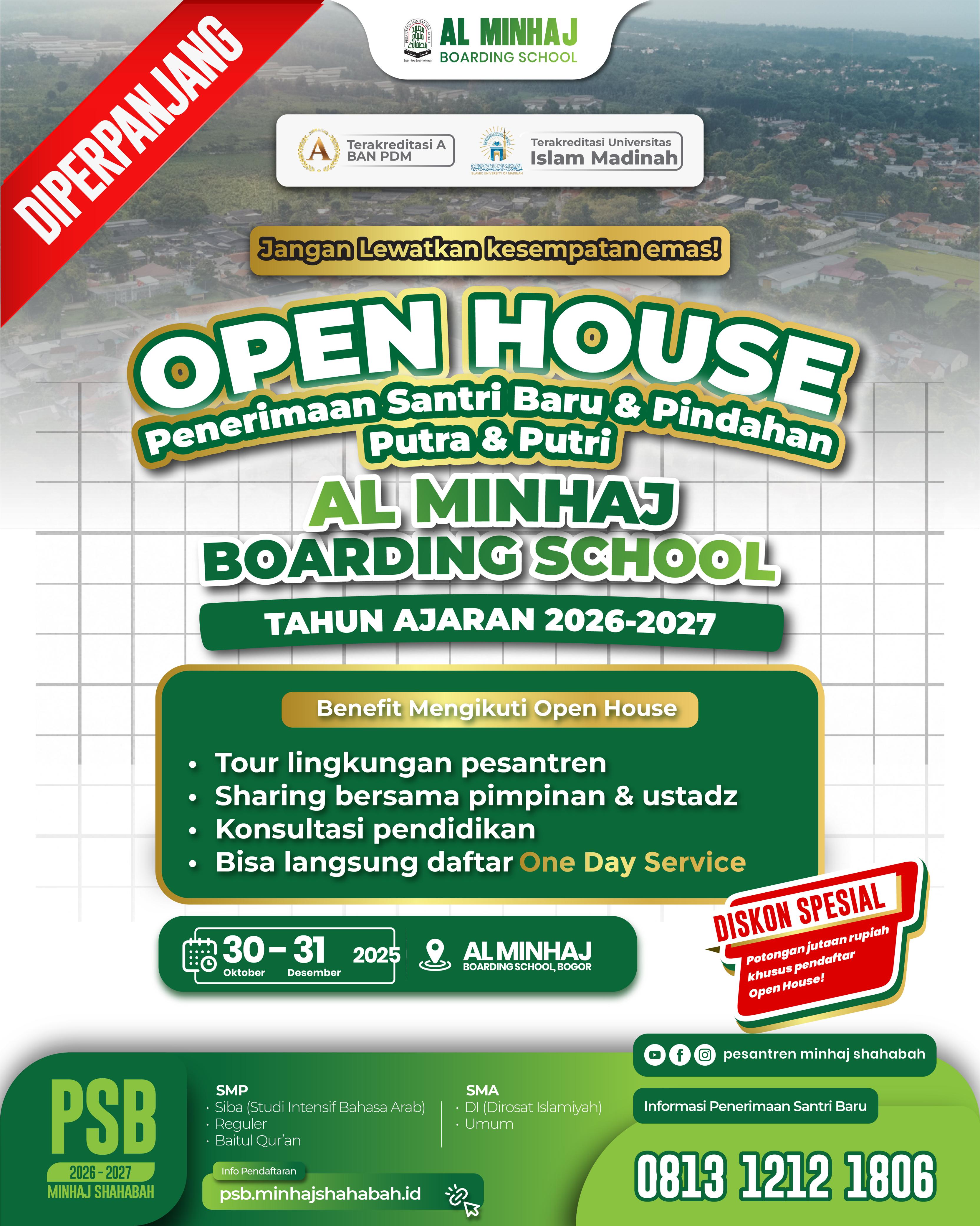 Promo Pendaftaran Santri Baru